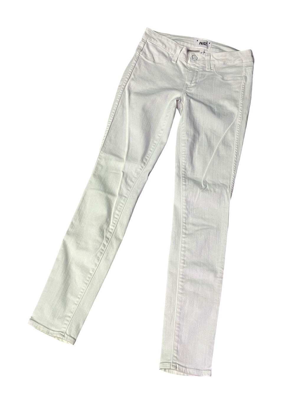 PAIGE Verdugo Ultra Skinny White Jeans Size 27 NWOT